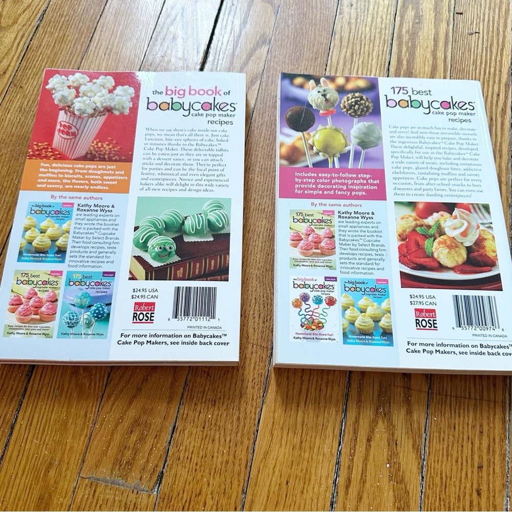 Cake Pop Maker Recipe Two Book Set - Picture 2 of 11